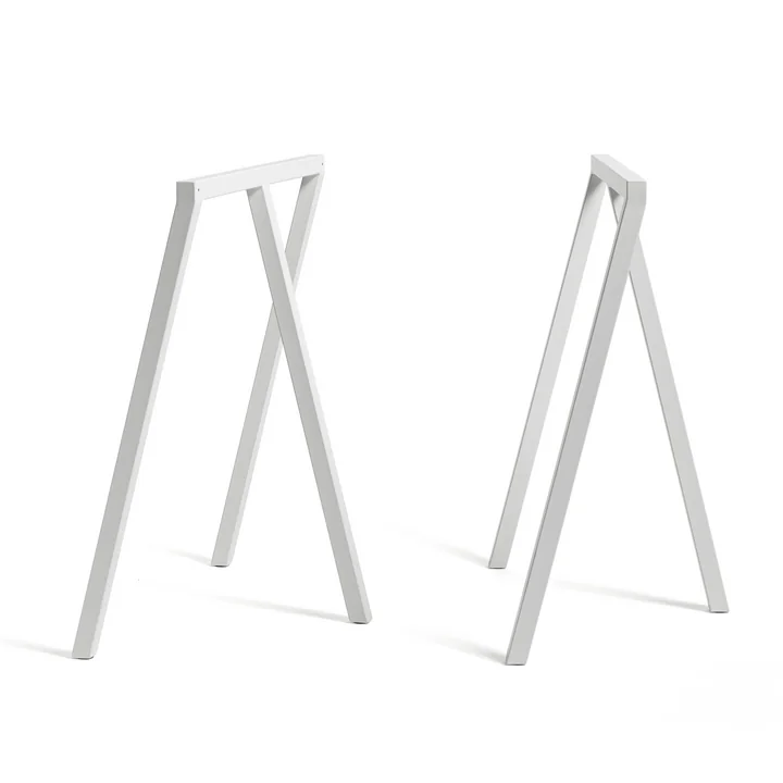Loop - Tréteaux Stand Frame de HAY en blanc (2 pièces)