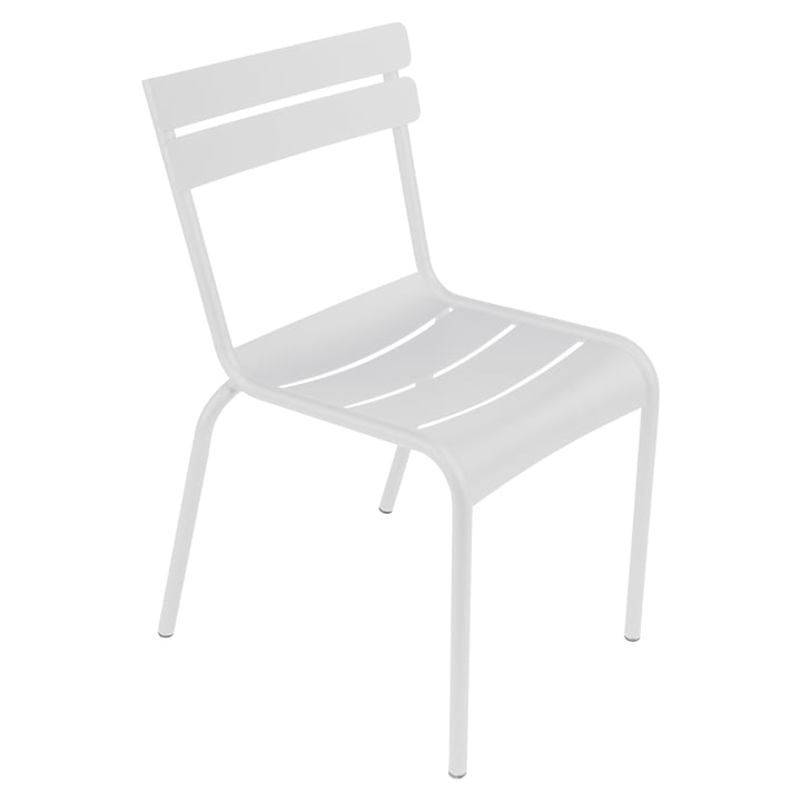 Luxembourg Chaise de Fermob en blanc coton
