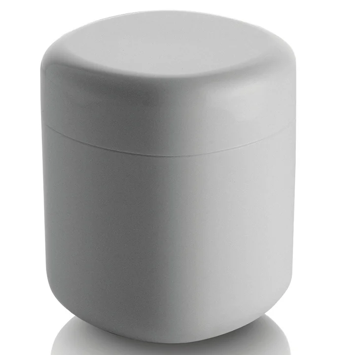 Birillo Récipient pour coton-tige PL09, blanc