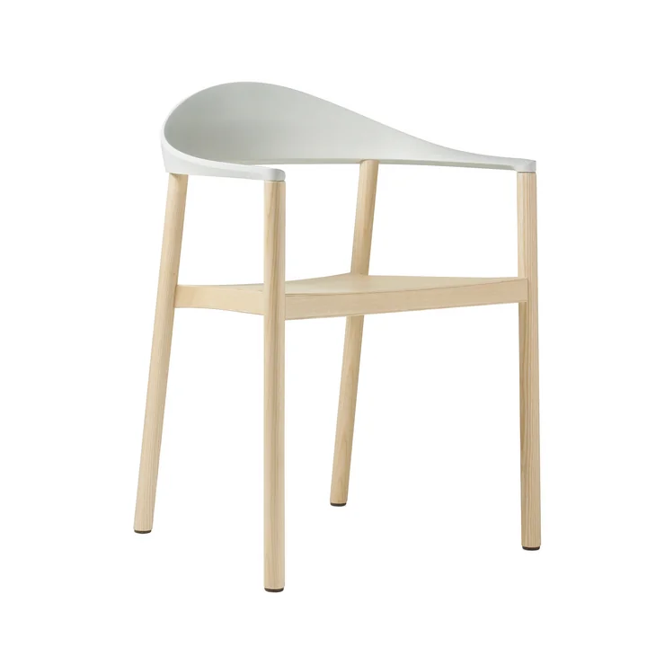 Plank - chaise avec accoudoirs Monza