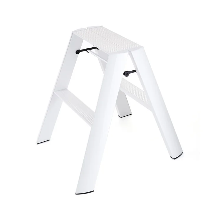 Metaphys - Lucano 2 Step Escabeau pour tabouret, blanc