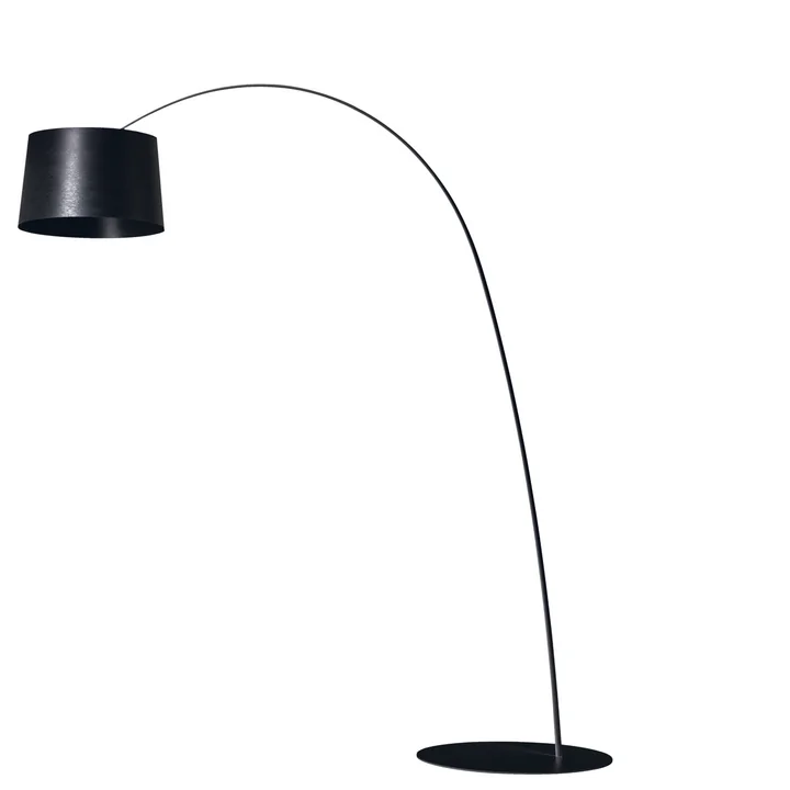 Lampe à arc Twiggy, noire