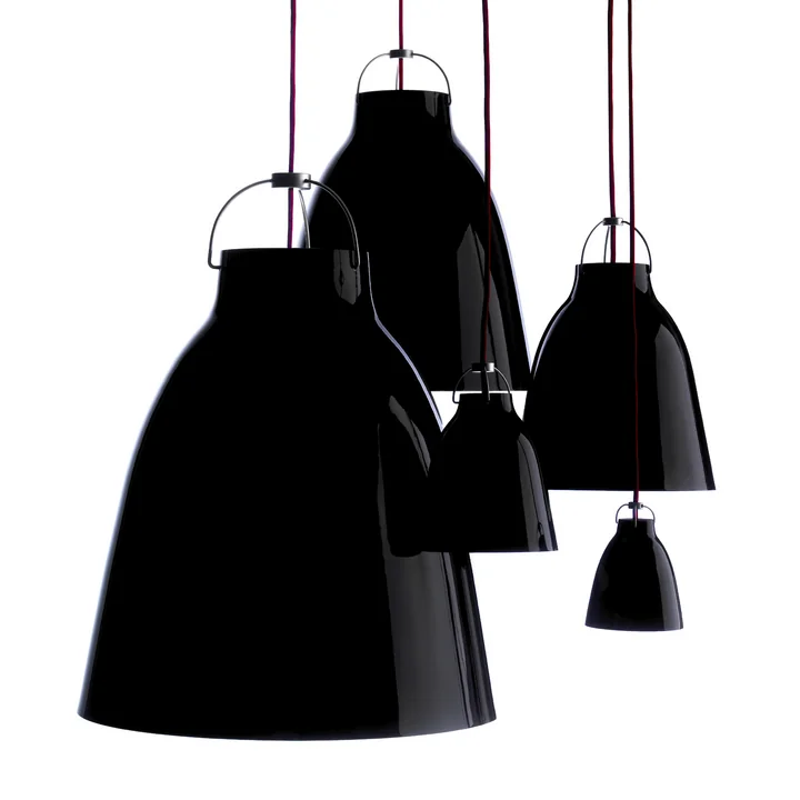 Fritz Hansen - Caravaggio Suspensions noires, groupe