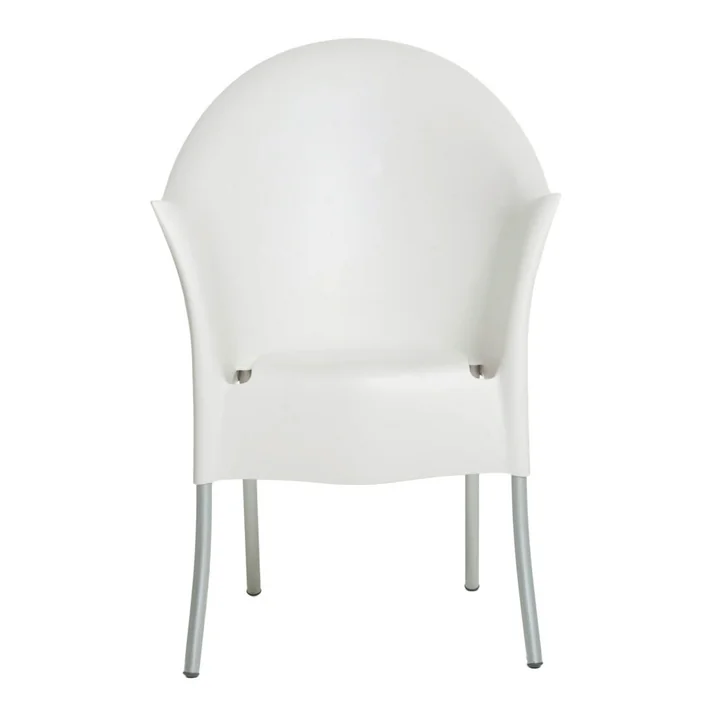 Lord Yo Chaise avec accoudoirs, blanc de Driade