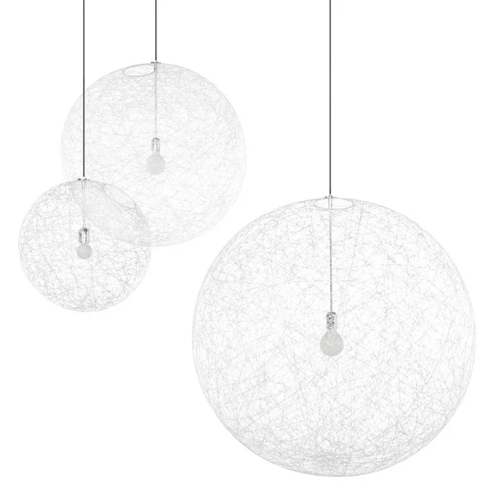 Moooi Random Light - Groupe, blanc