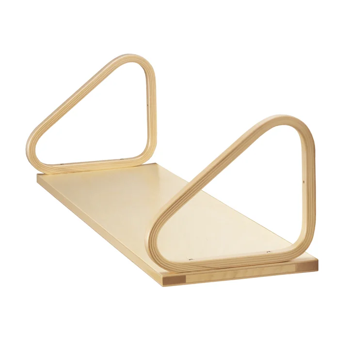 Etagère murale 112B de Artek en couleur bouleau