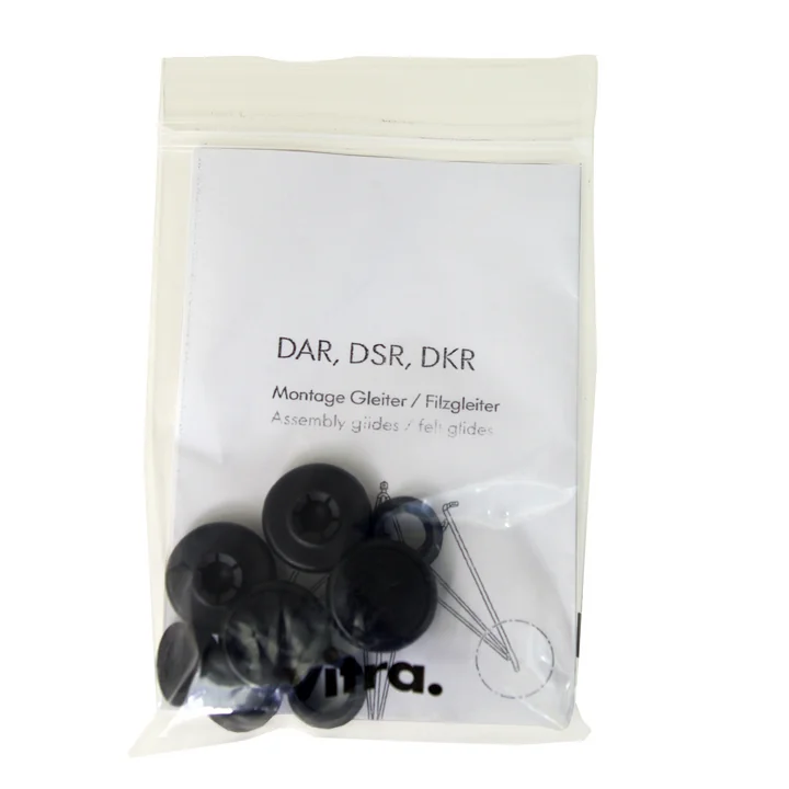 Patins de protection en feutre pour Plastic Chair DSR, DAR et DKR