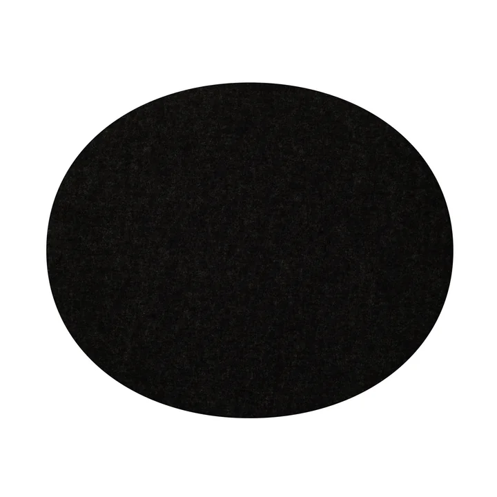 Hey Sign - Coussin en feutre Panton Chair, noir 5 mm AR