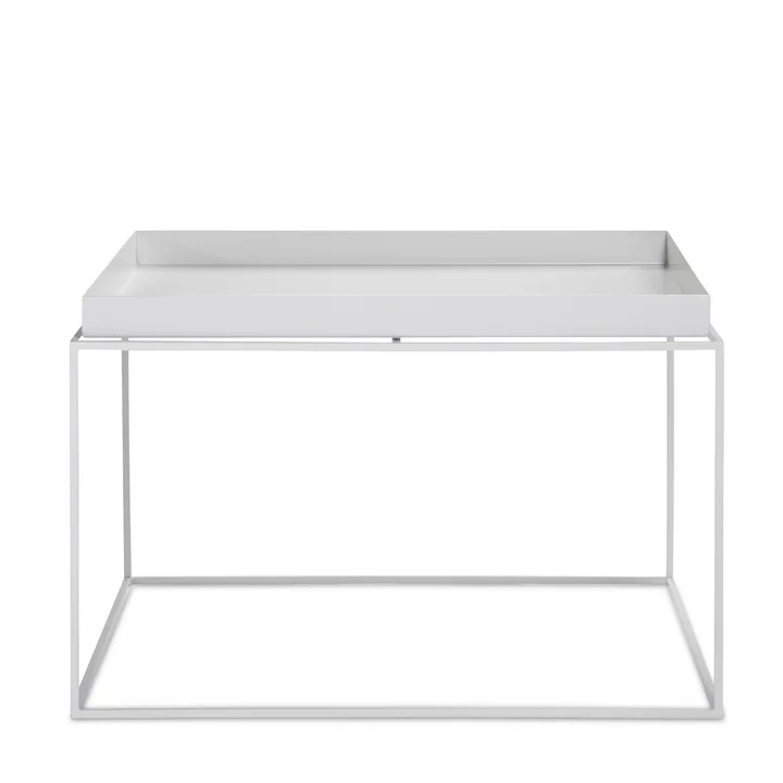 Tray Table 60 x 60 cm de HAY en blanc
