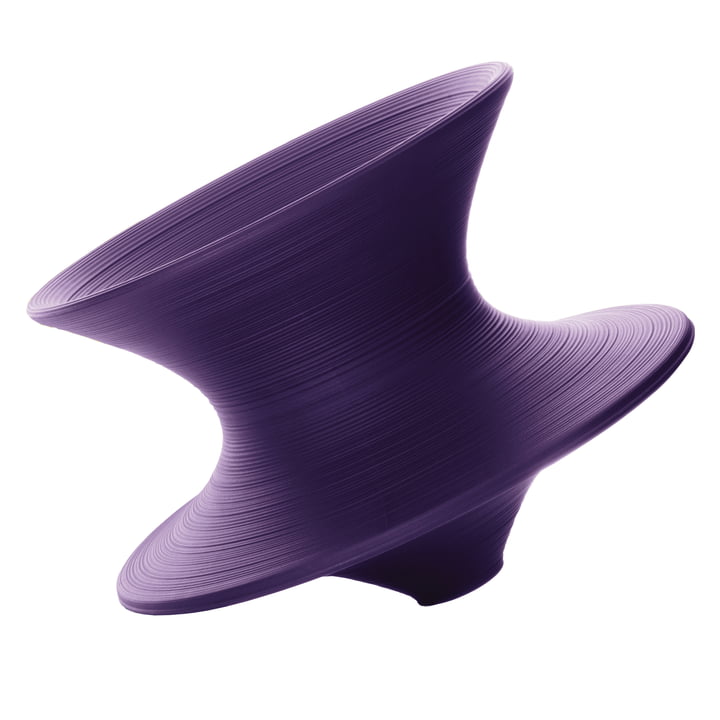 Magis - Fauteuil Spun - violet foncé