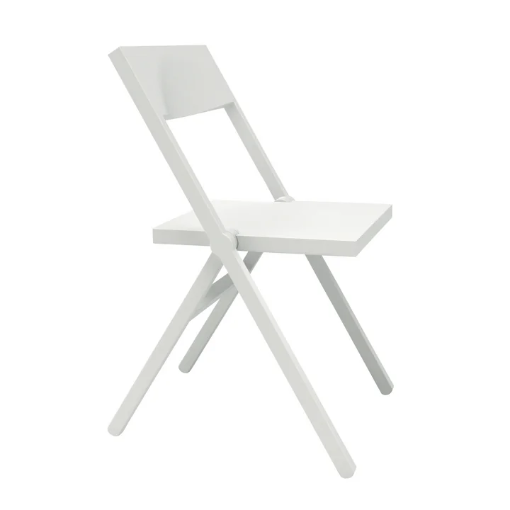 Alessichair by Lamm - Piana Chaise pliante, blanc