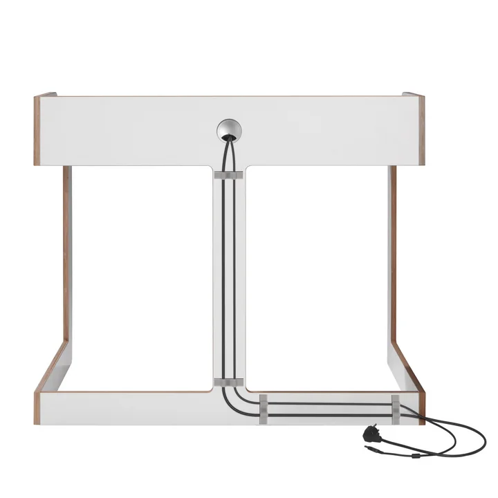 Müller Small Living - Plane Secrétaire, blanc