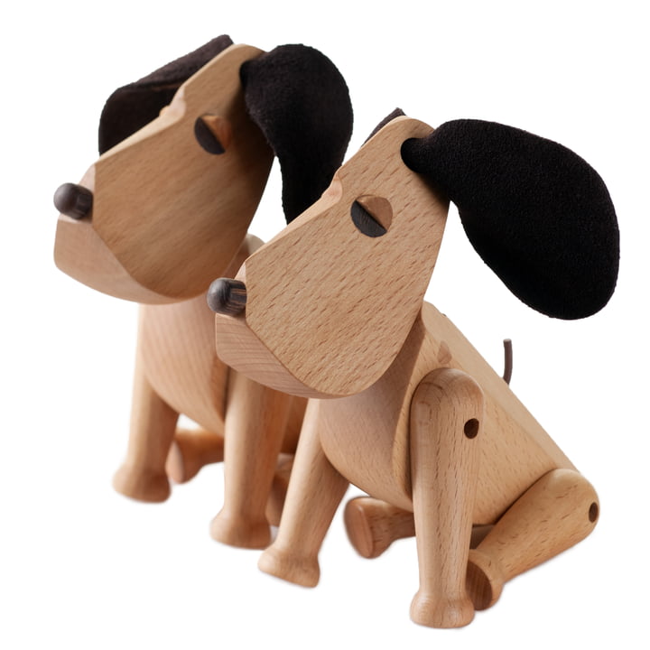 Architectmade - Chien en bois Oscar