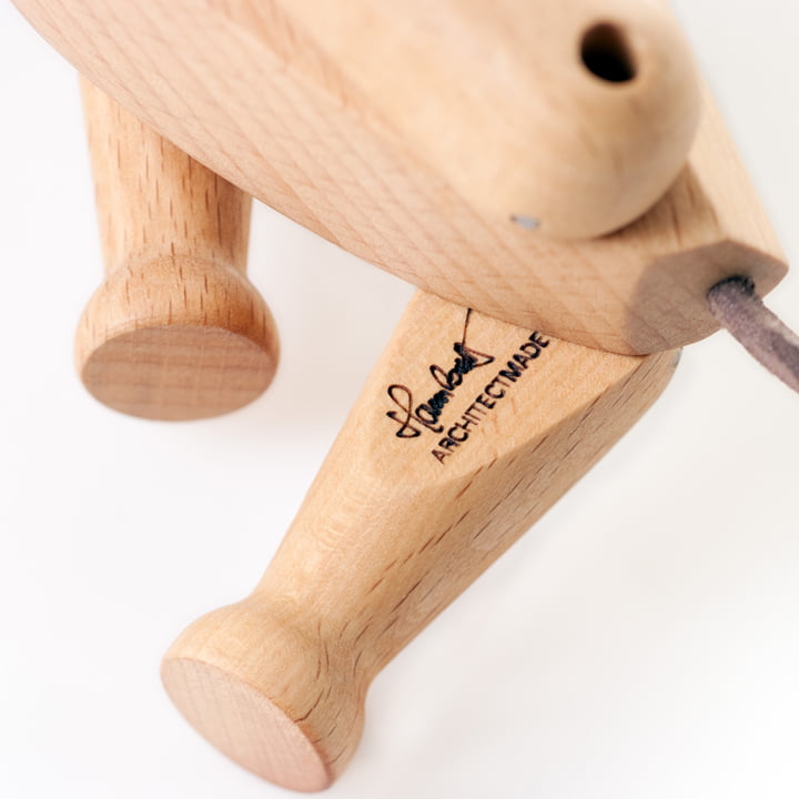 Architectmade - Chien en bois Oscar