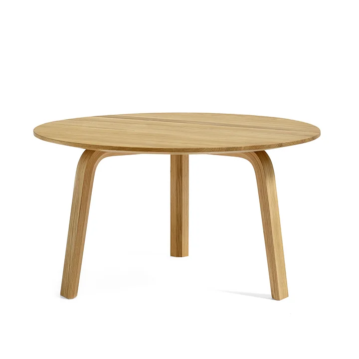 Bella Table basse Ø 60 cm / H 32 cm de HAY en chêne naturel