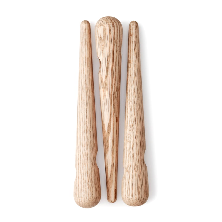 Normann Copenhagen - Timber Dessous de verre - individuellement, côte à côte