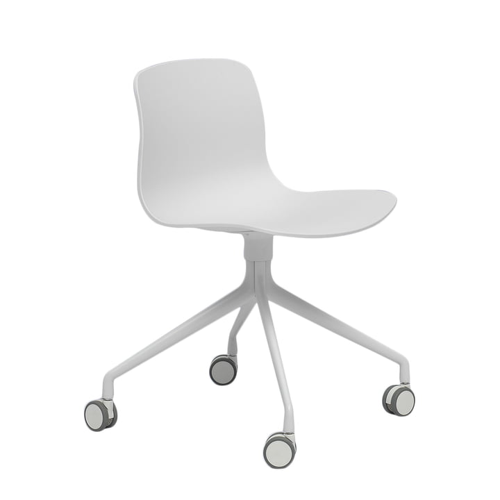 Hay - About A Chair AAC 14, aluminium poli blanc / blanc