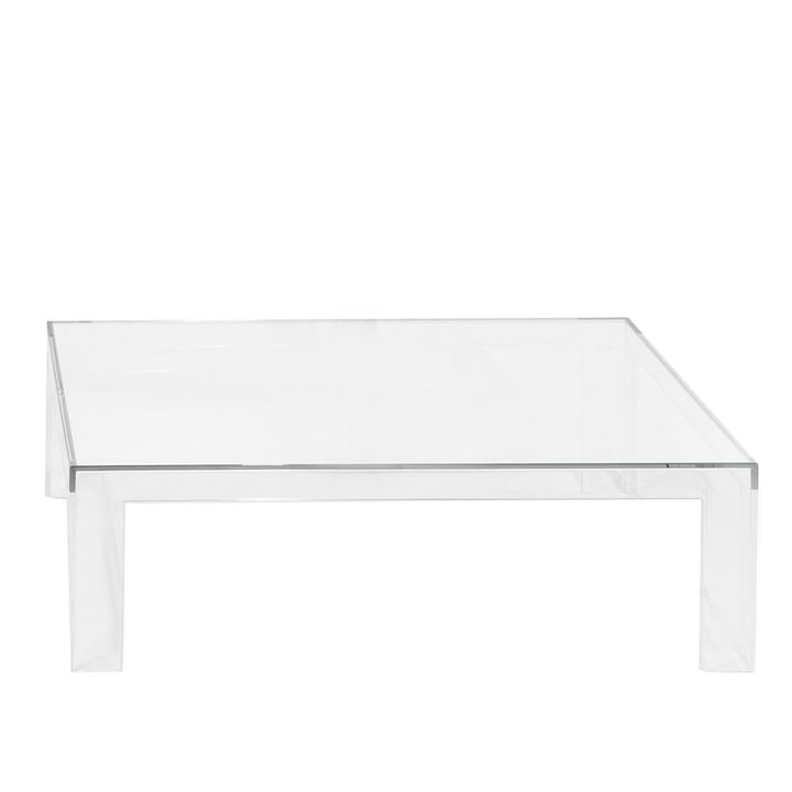 Invisible Table H 31,5cm, transparent de Kartell