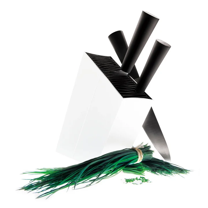 Eva Solo - Bloc à couteaux (incliné), blanc