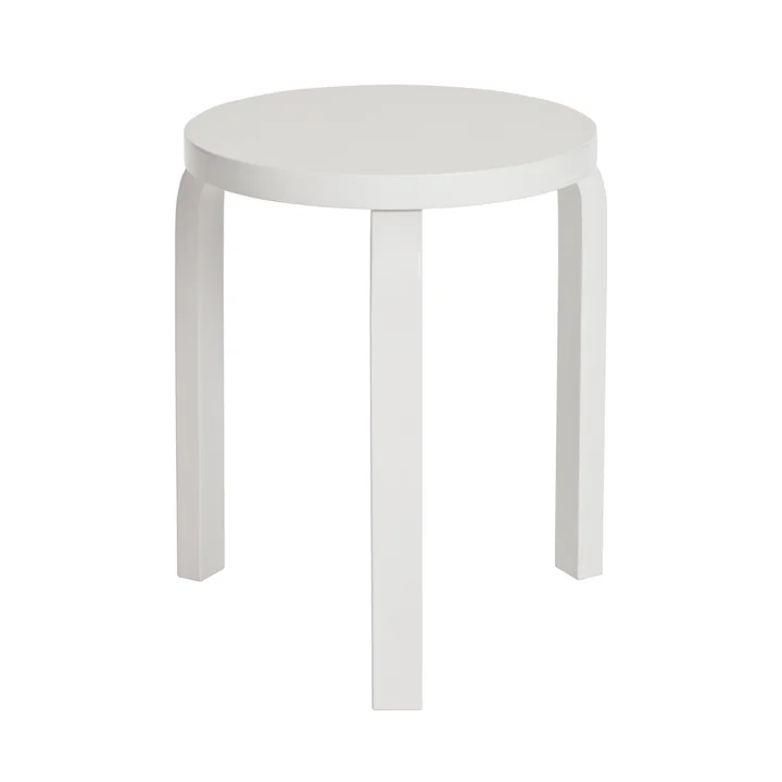 Artek - Tabouret 60 , blanc/ blanc