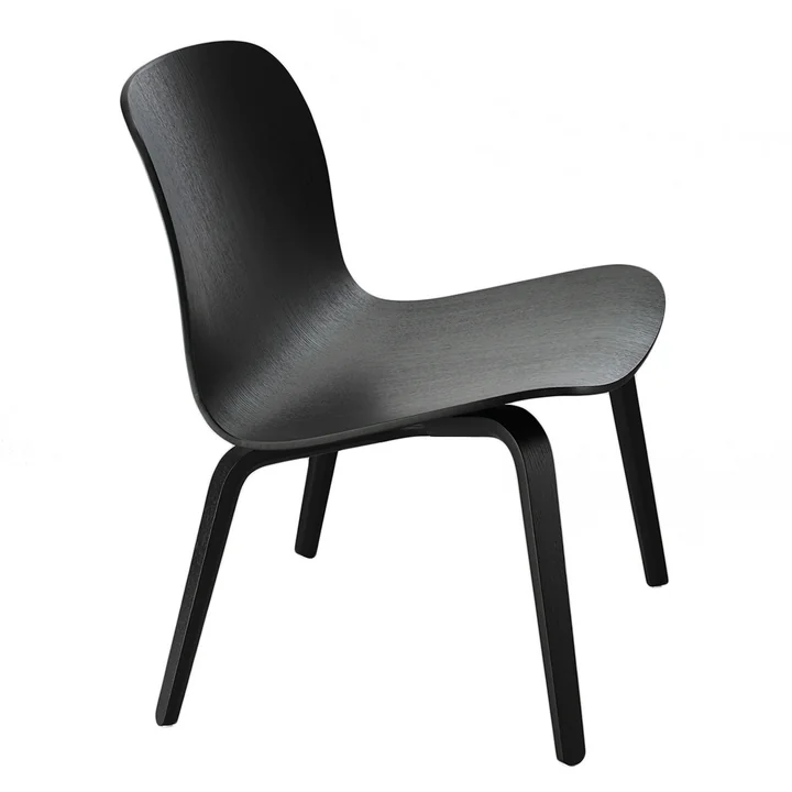 Visu Lounge Chair de Muuto en noir