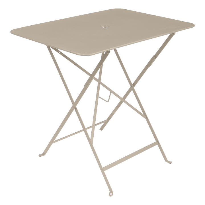 Bistro Table pliante 77 x 57 cm de Fermob in Muskat