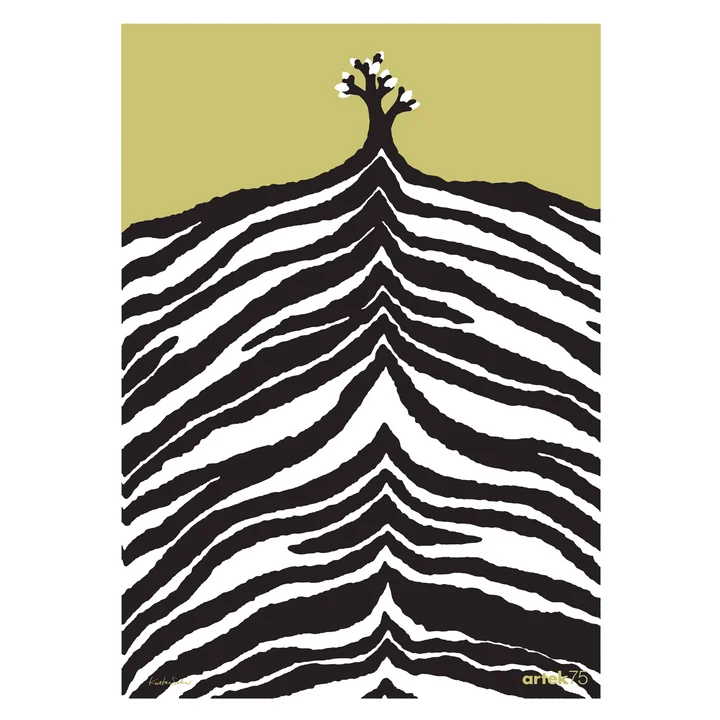 L'affiche des 75 ans de Artek de la collection abc