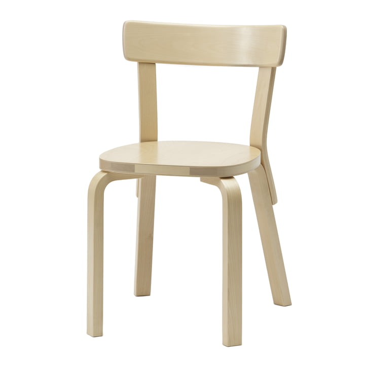 Artek - Chaise Chair 69, bouleau, non capitionnée