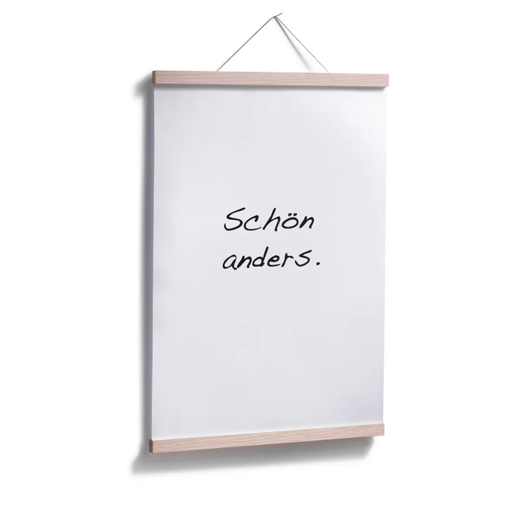 side by side - Baguette à images en chêne