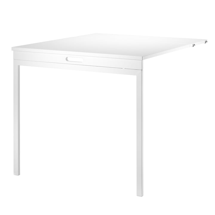 Table pliante de String en blanc