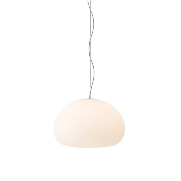 Fluid Suspension Ø 23 cm de Muuto en blanc opalin