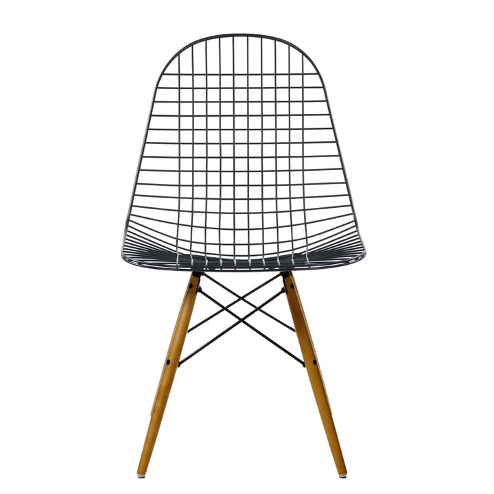 Vitra - Wire Chair DKW, érable jaunâtre - face