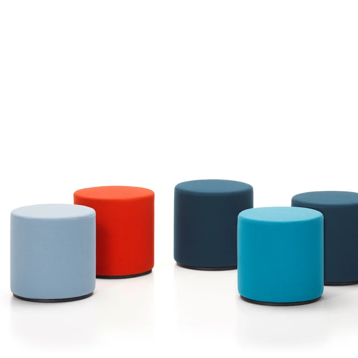 Vitra - Visiona, groupe bleu / rouge