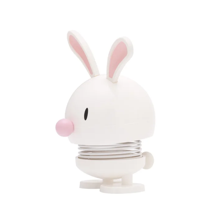 Hoptimist - Bunny Bimble, blanc, petit format, vue latérale