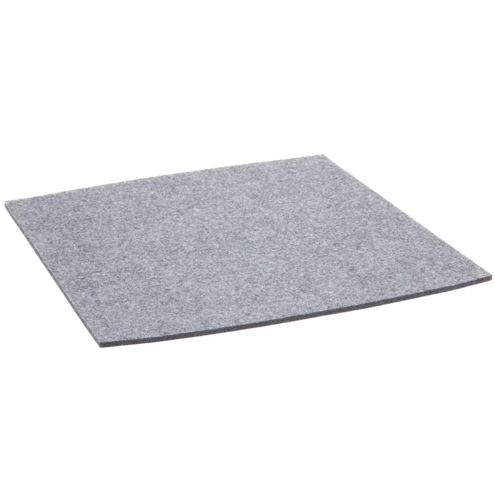Hey Sign - Revêtement en feutre pour chaise Toy de Driade, gris clair chiné 5 mm, antidérapant