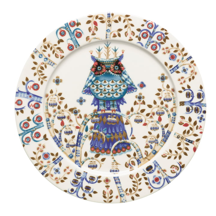 Iittala - Taika Assiette plate, blanche Ø 27 cm