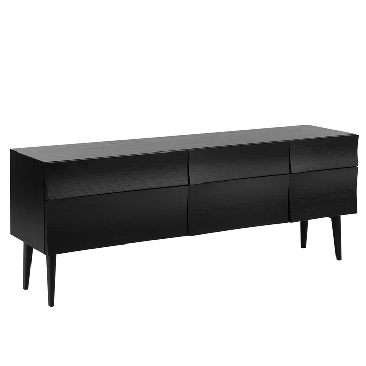 Buffet réfléchissant grand modèle de Muuto en noir