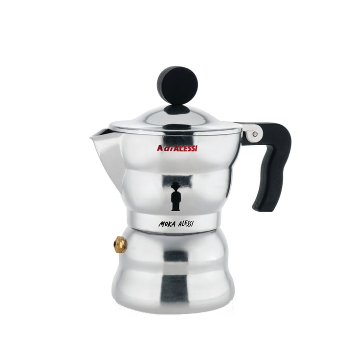 Moka Alessi Machine à espresso, 7 cl de A di Alessi