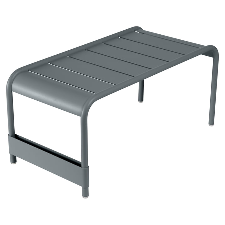 Fermob - Table basse / large Luxembourg, gris orage