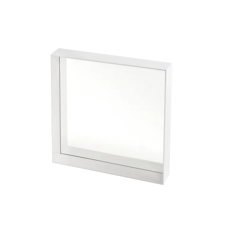 Only Me Miroir, 50 x 50 cm, blanc de Kartell