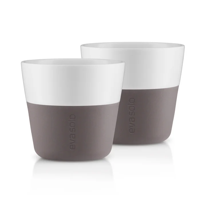 Caffé Tasses à lungo (set de 2) de Eva Solo en gris