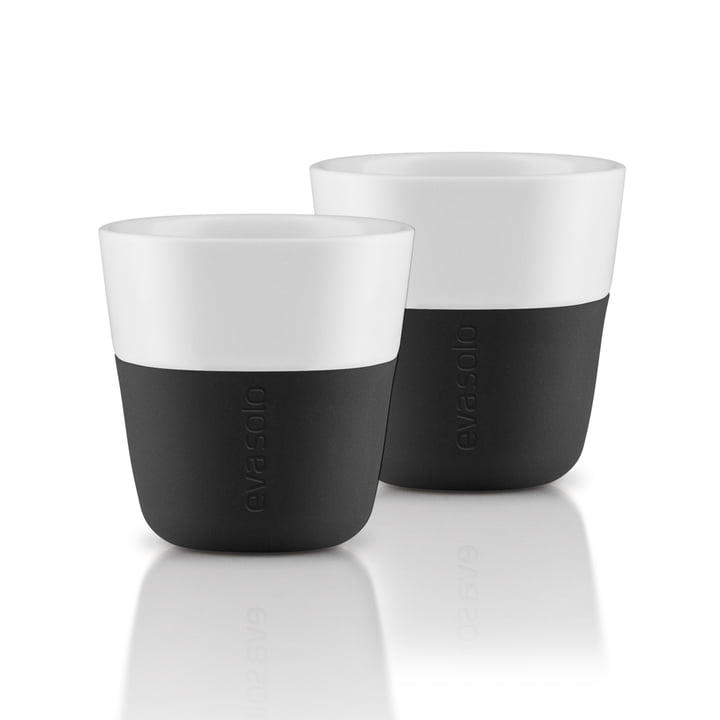 Tasses à espresso (set de 2) de Eva Solo en noir