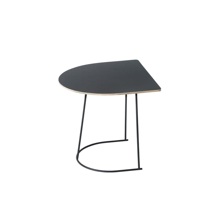 Muuto - Airy Coffee Table, demi-taille, noir