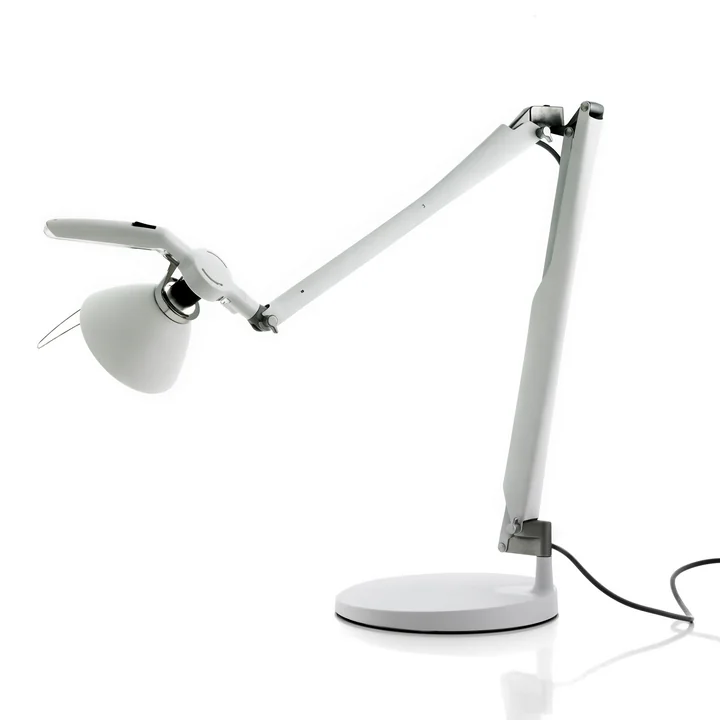 Fortebraccio Lampe de bureau de Luceplan en blanc
