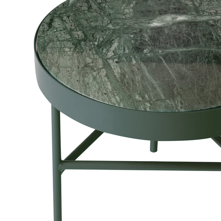 Ferm Living - Table en marbre Marble, vert