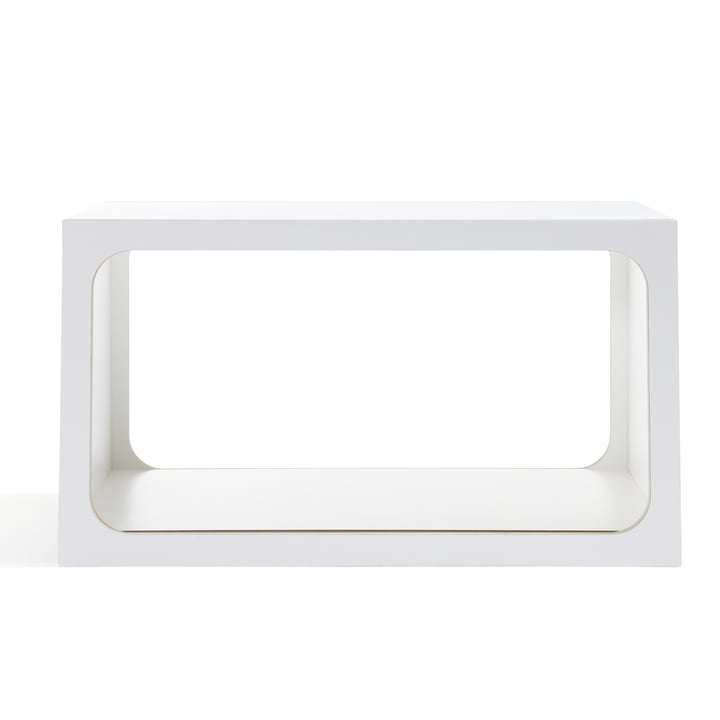 Müller Small Living - Module d'étagère empilable Boxit, blanc