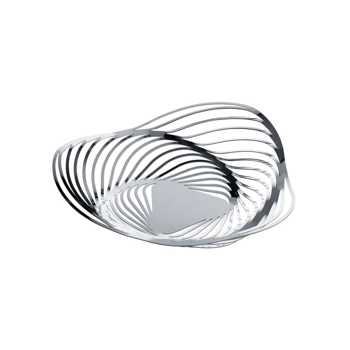 Trinity Panier, Ø 26 cm, acier inoxydable de Alessi