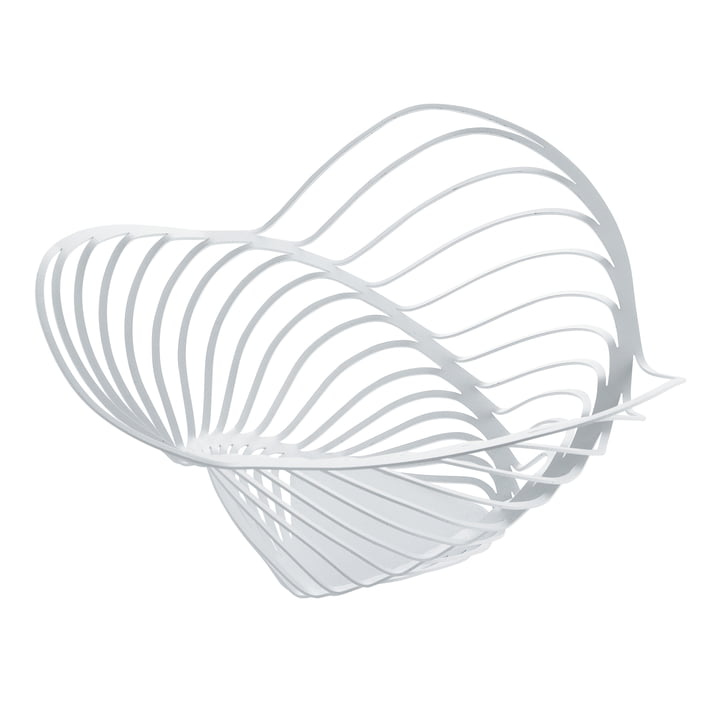 Panier Trinity, blanc par Alessi