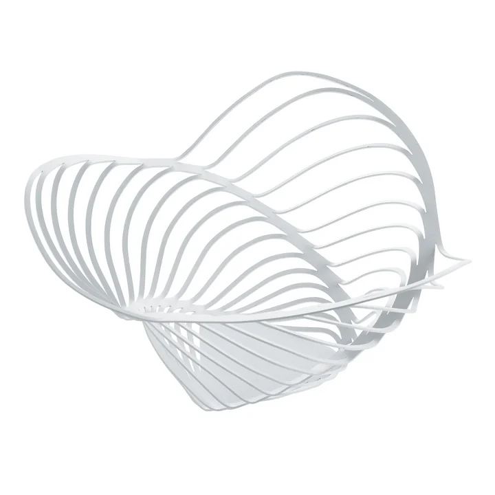 Panier Trinity, blanc par Alessi
