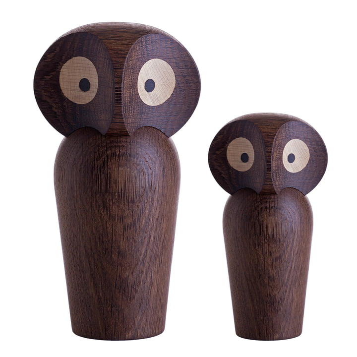 ArchitectMade - Chouette Owl Small/Large, chêne fumé